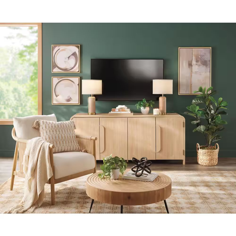 Artificial 35 In. Fiddle Leaf Indoor and Outdoor Plants