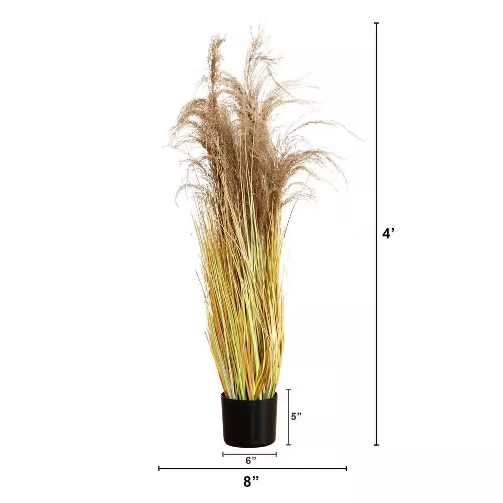 4 Ft. Artificial Pampas Grass