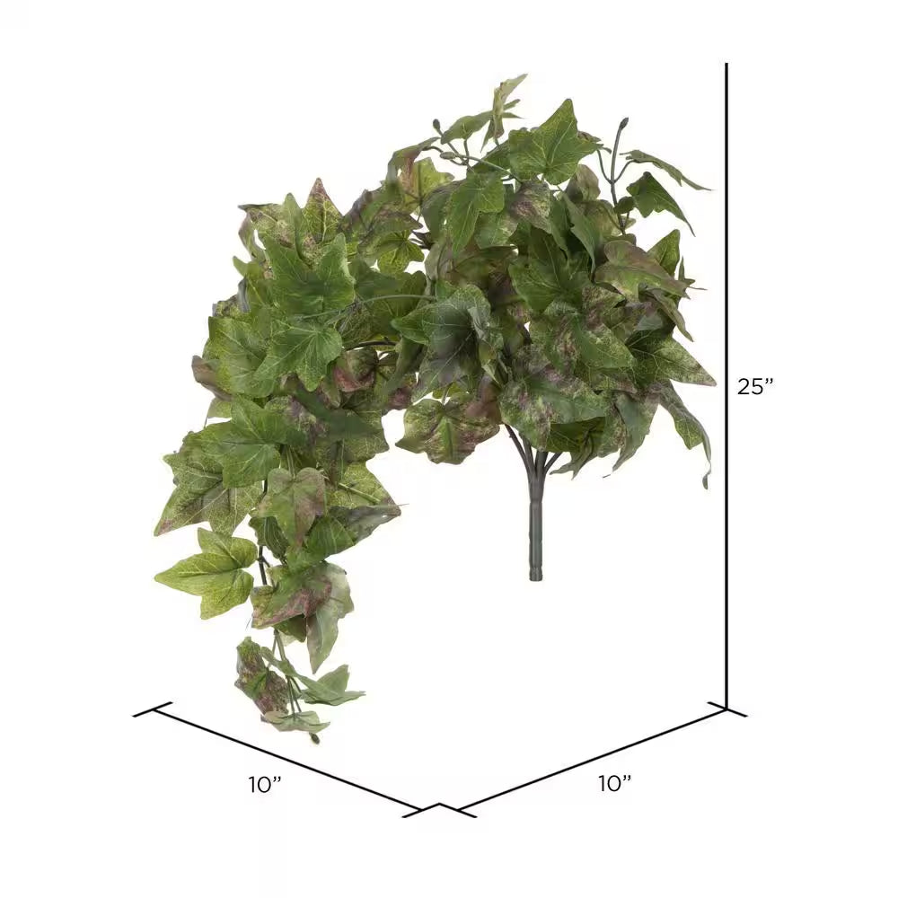 25 In. in Green Artificial Hanging Ivy Stem