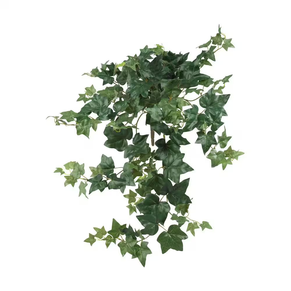 Indoor 32 In. Puff Ivy Hanging Artificial Plant (3-Set)